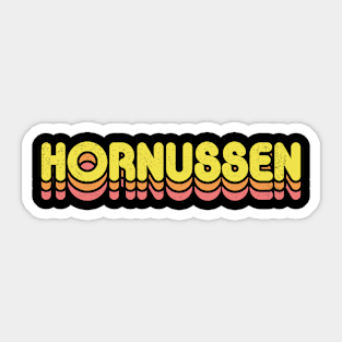 Retro Hornussen Sticker